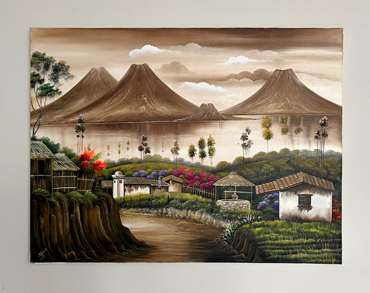 Camino al Lago de Atitlán