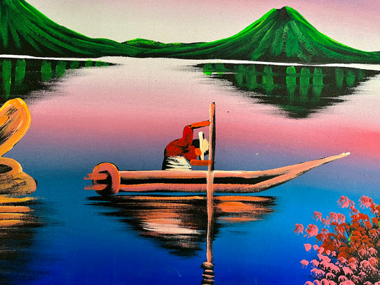 Lago Atitlán al amanecer