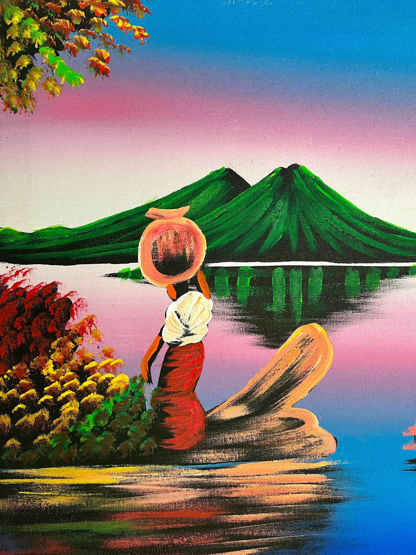 Lago Atitlán al amanecer