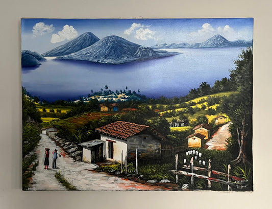 La ruta al Lago Atitlán