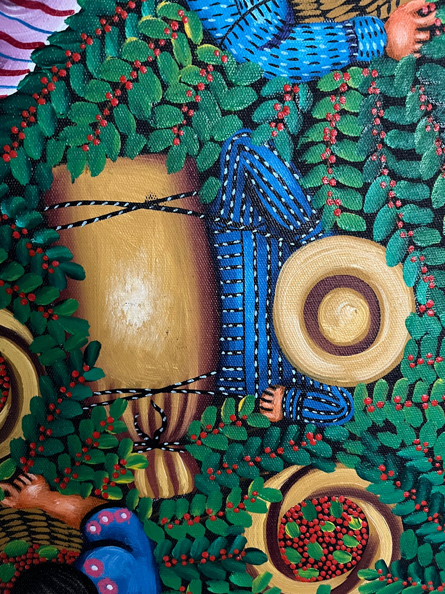 Cosecha de café (verde)